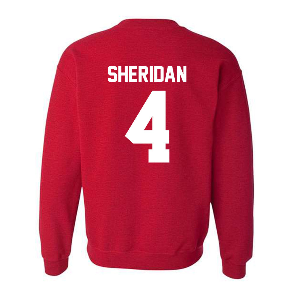 New Mexico - NCAA Football : Jayden Sheridan - Classic Fashion Shersey Crewneck Sweatshirt-1