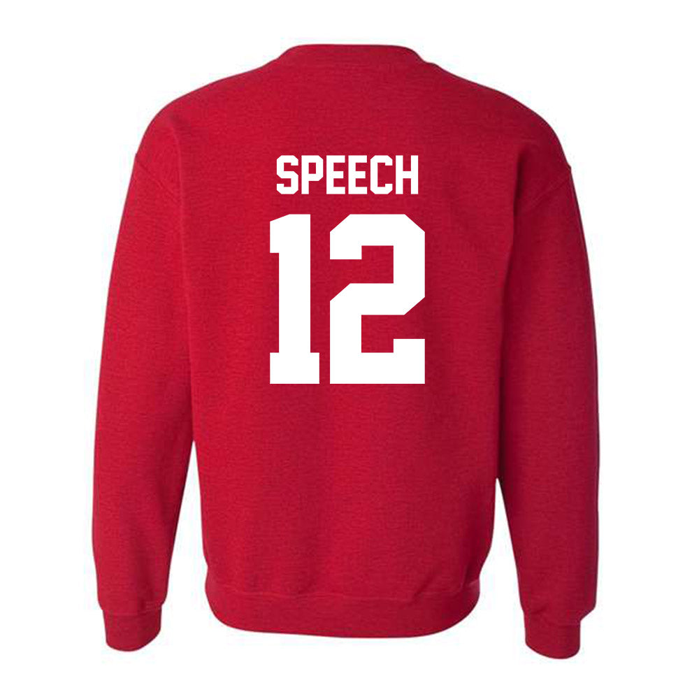 New Mexico - NCAA Football : Drew Speech - Classic Fashion Shersey Crewneck Sweatshirt-1