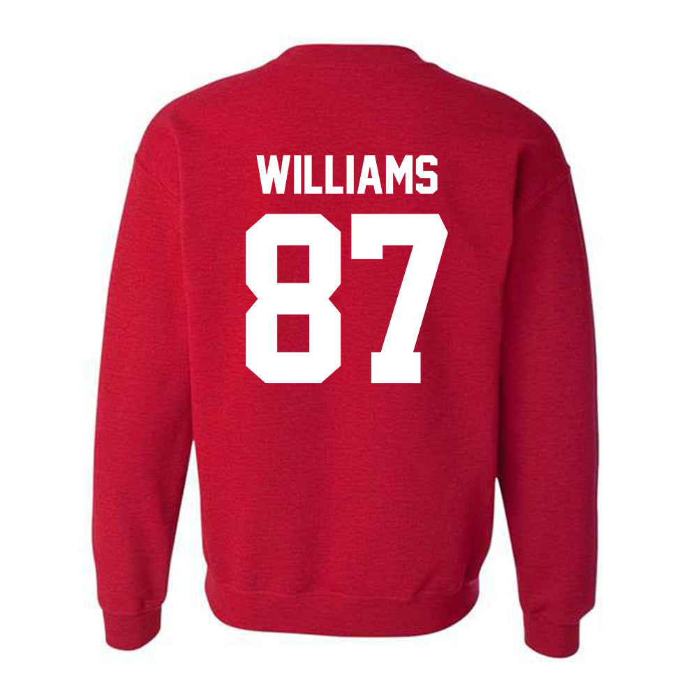 New Mexico - NCAA Football : Abraham Williams - Classic Fashion Shersey Crewneck Sweatshirt-1