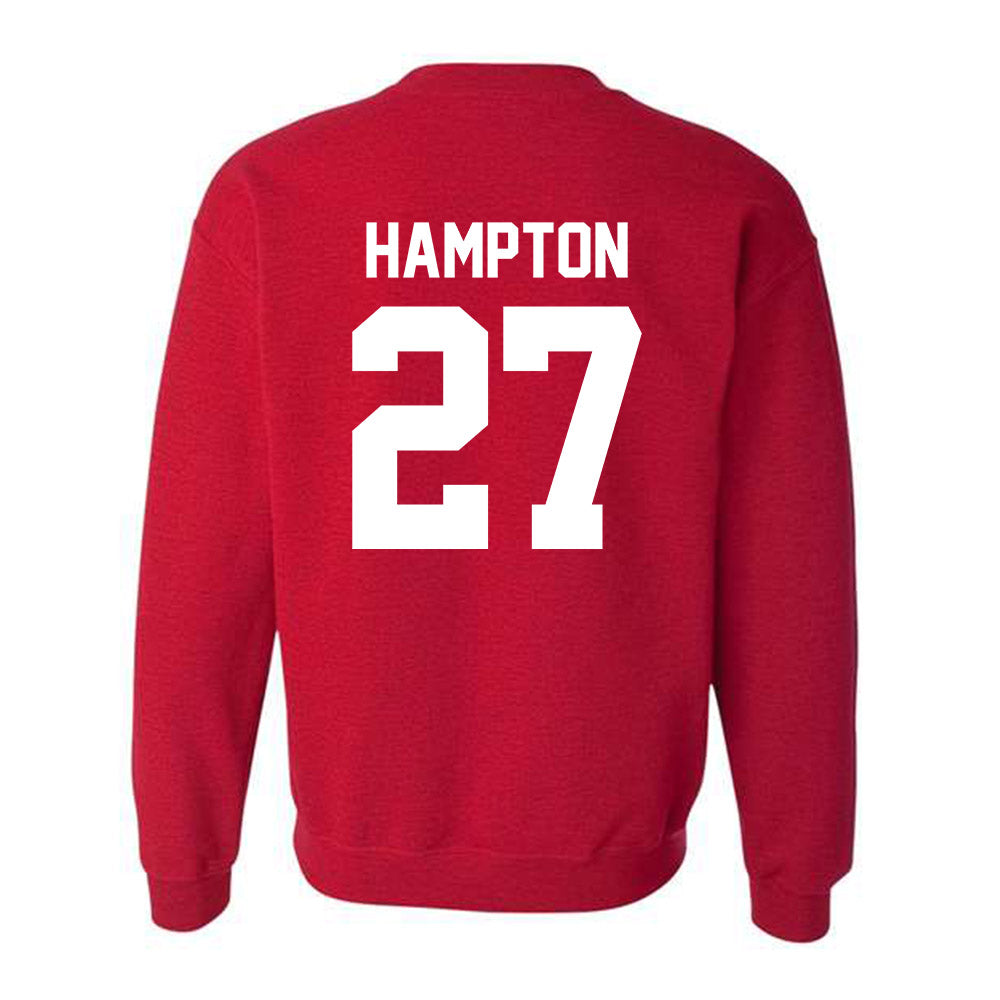 New Mexico - NCAA Football : Brannon Hampton - Classic Fashion Shersey Crewneck Sweatshirt-1