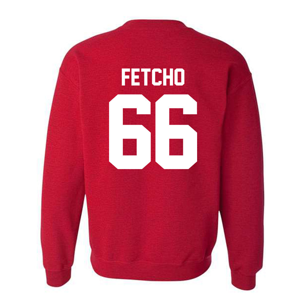 New Mexico - NCAA Football : Markus Fetcho - Classic Fashion Shersey Crewneck Sweatshirt-1