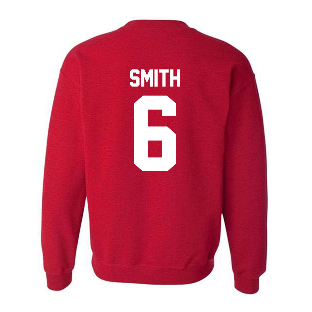 New Mexico - NCAA Football : Zhaiel Smith - Classic Fashion Shersey Crewneck Sweatshirt-1