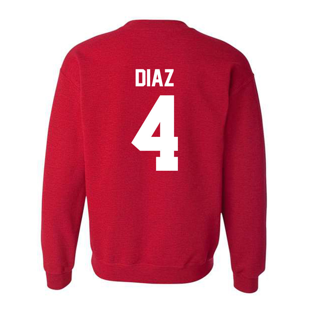New Mexico - NCAA Baseball : Anthony Diaz - Classic Fashion Shersey Crewneck Sweatshirt-1