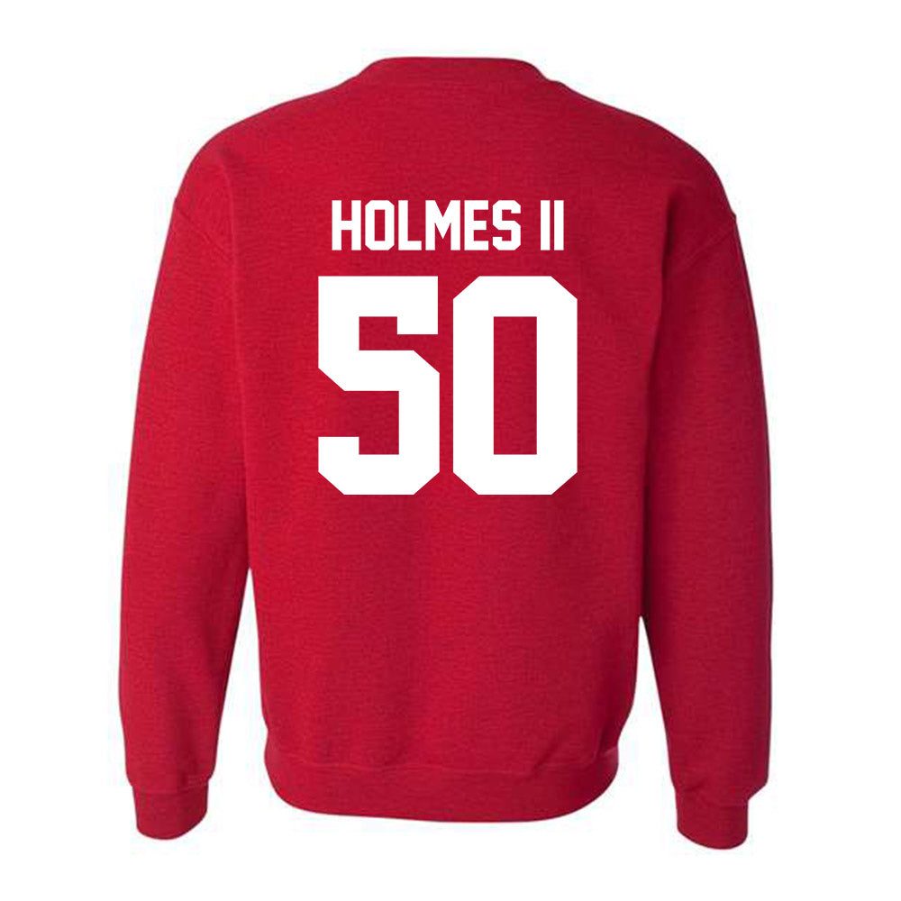 New Mexico - NCAA Football : Ricklan Holmes II - Classic Fashion Shersey Crewneck Sweatshirt-1