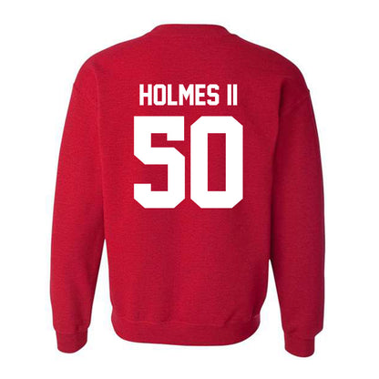 New Mexico - NCAA Football : Ricklan Holmes II - Classic Fashion Shersey Crewneck Sweatshirt-1