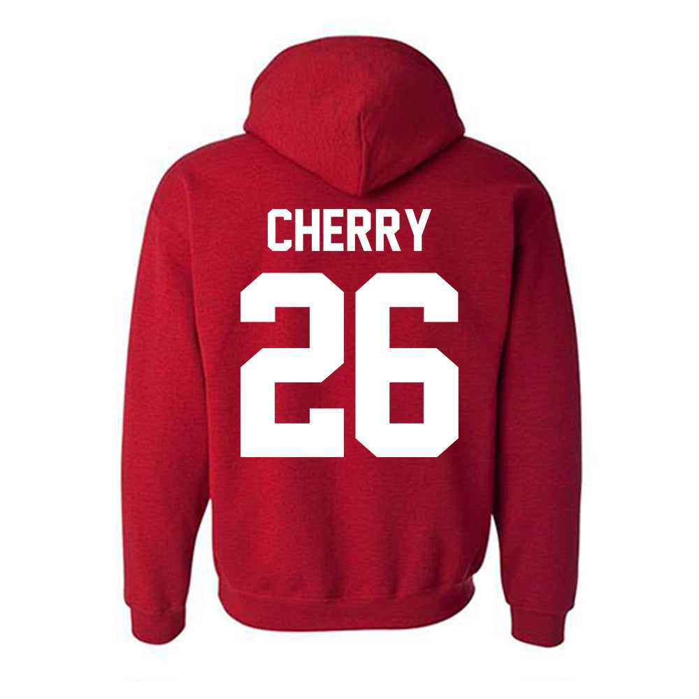 New Mexico - NCAA Football : KJ Cherry - Classic Fashion Shersey Hooded Sweatshirt-1