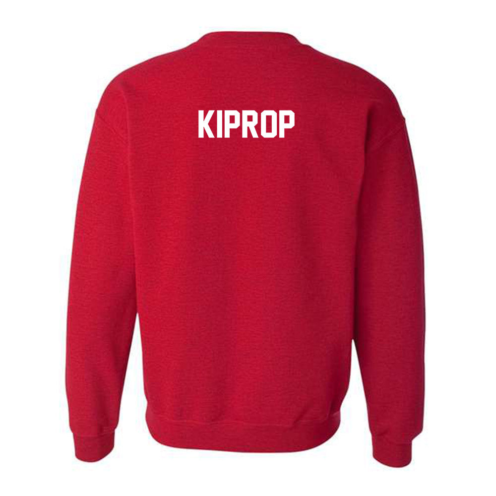 New Mexico - NCAA Men's Cross Country : Lukas Kiprop - Classic Fashion Shersey Crewneck Sweatshirt-1