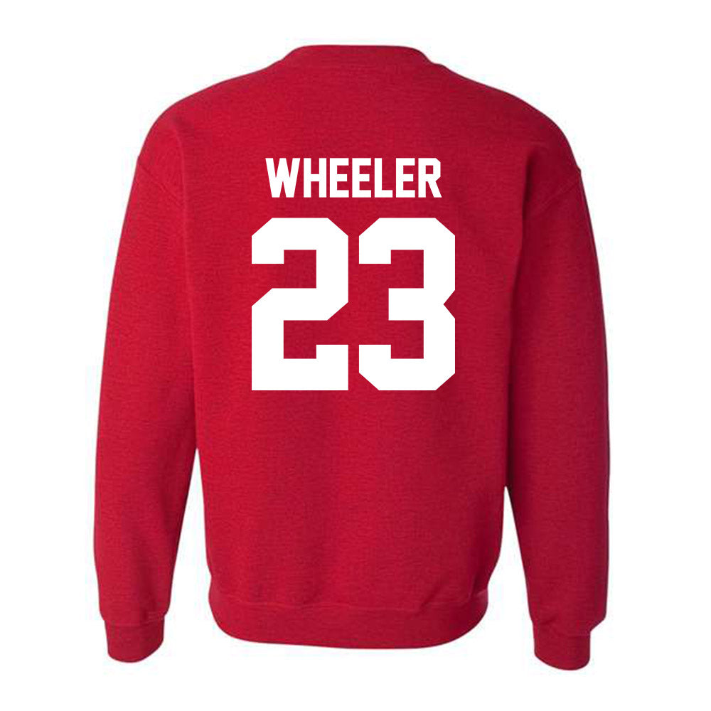 New Mexico - NCAA Football : Nick Wheeler - Classic Fashion Shersey Crewneck Sweatshirt-1