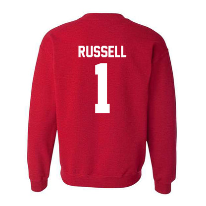New Mexico - NCAA Baseball : Tristan Russell - Classic Fashion Shersey Crewneck Sweatshirt-1