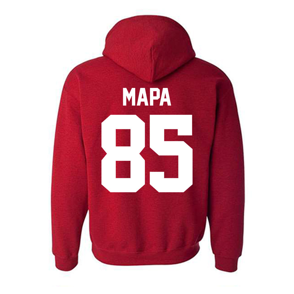 New Mexico - NCAA Football : Simon Mapa - Classic Fashion Shersey Hooded Sweatshirt-1