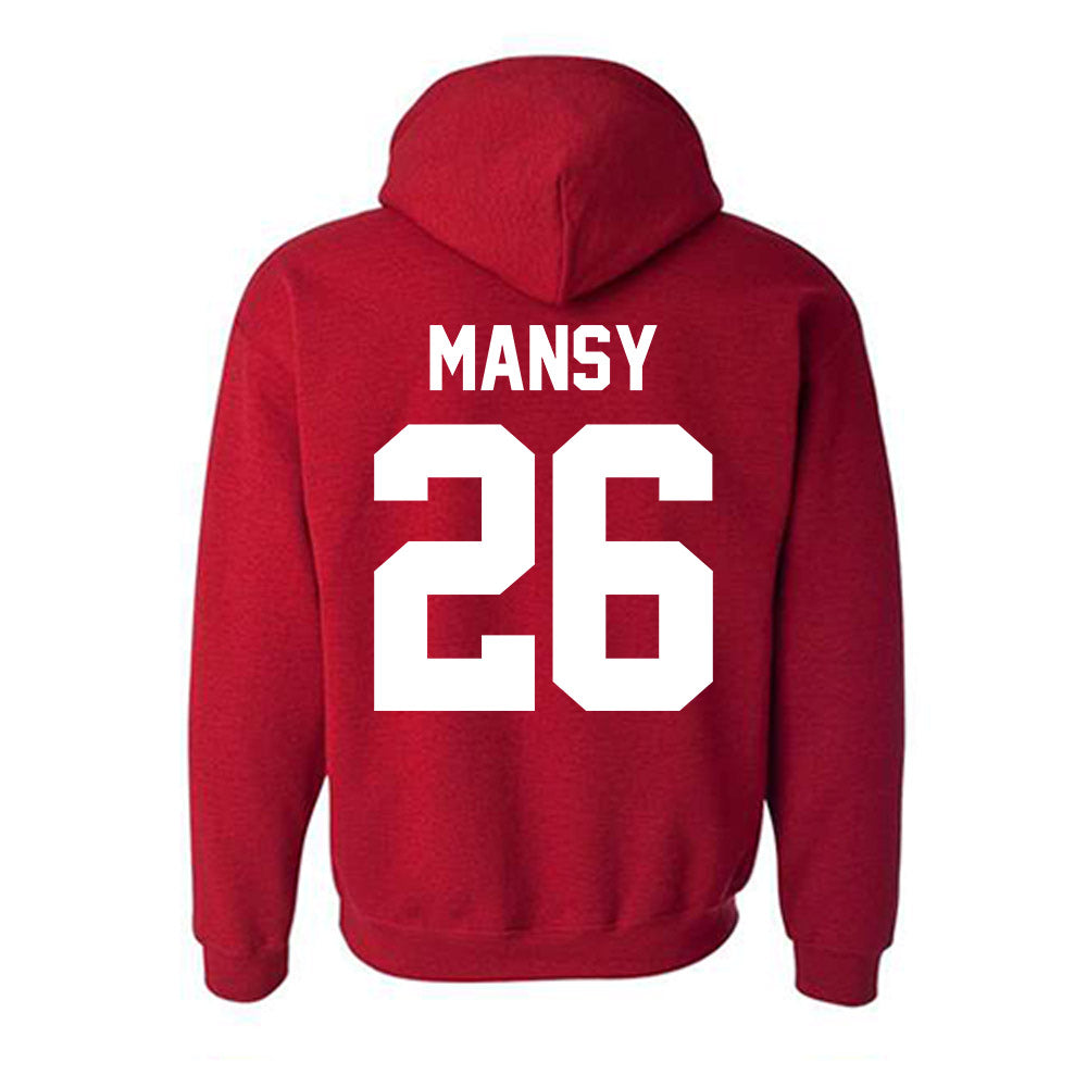 New Mexico - NCAA Baseball : Luke Mansy - Classic Fashion Shersey Hooded Sweatshirt-1