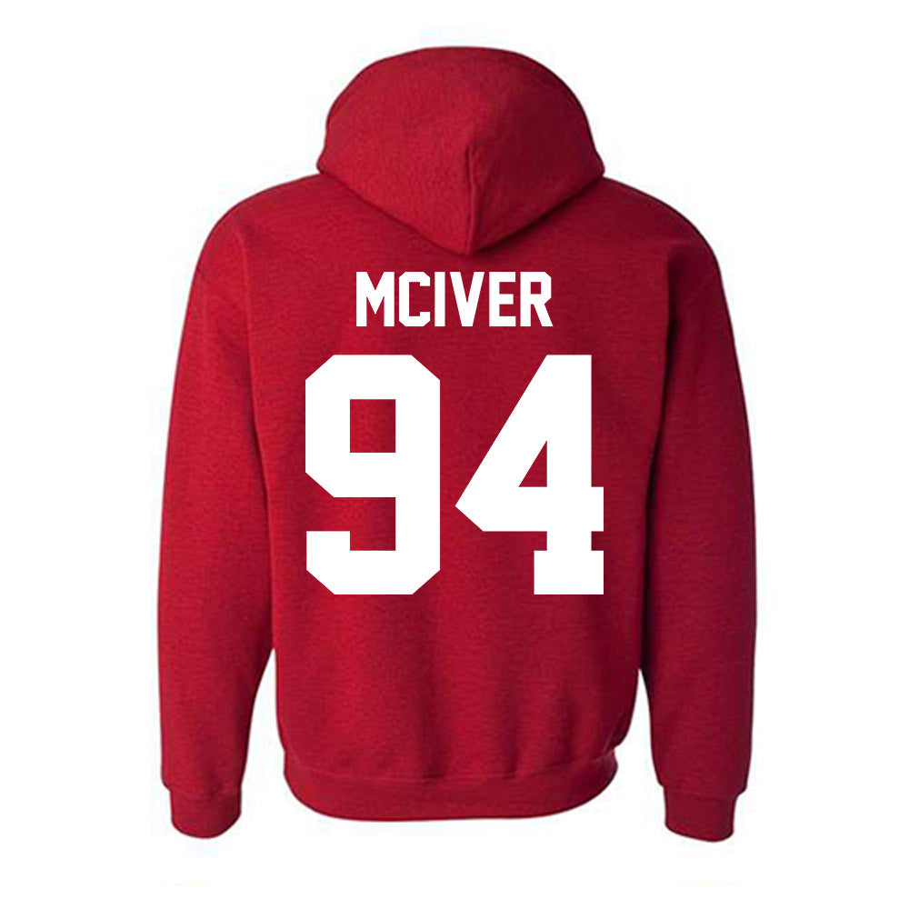 New Mexico - NCAA Football : Jalen McIver - Classic Fashion Shersey Hooded Sweatshirt-1