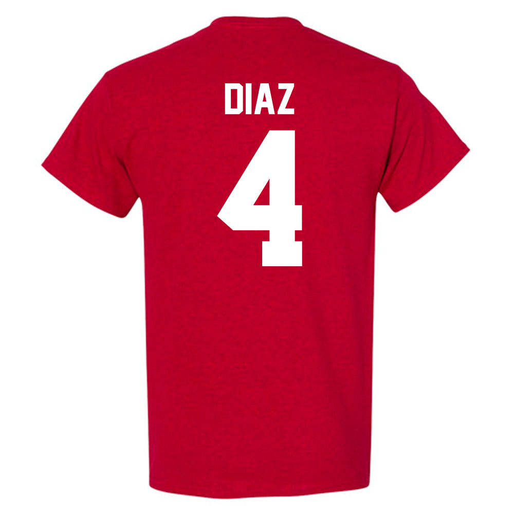New Mexico - NCAA Baseball : Anthony Diaz - Classic Fashion Shersey T-Shirt-1