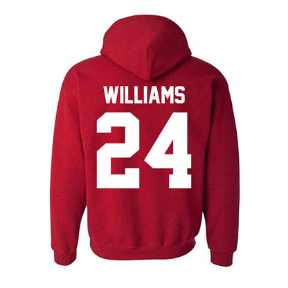 New Mexico - NCAA Baseball : Brodey Williams - Classic Fashion Shersey Hooded Sweatshirt-1
