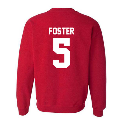 New Mexico - NCAA Women's Basketball : Kaia Foster - Classic Fashion Shersey Crewneck Sweatshirt-1