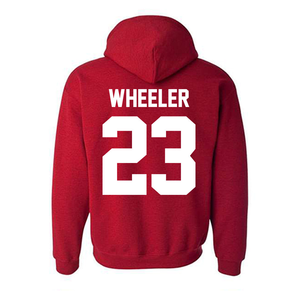 New Mexico - NCAA Football : Nick Wheeler - Classic Fashion Shersey Hooded Sweatshirt-1
