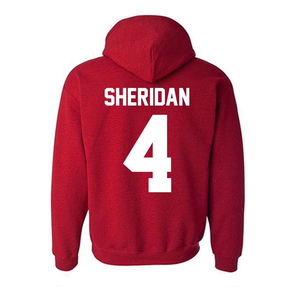 New Mexico - NCAA Football : Jayden Sheridan - Classic Fashion Shersey Hooded Sweatshirt-1