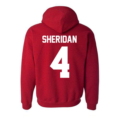 New Mexico - NCAA Football : Jayden Sheridan - Classic Fashion Shersey Hooded Sweatshirt-1