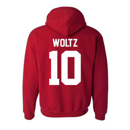 New Mexico - NCAA Baseball : Ethin Woltz - Classic Fashion Shersey Hooded Sweatshirt-1