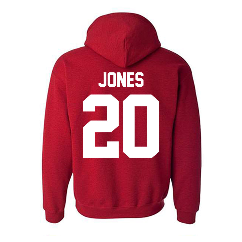 New Mexico - NCAA Women's Basketball : Tyler Jones - Classic Fashion Shersey Hooded Sweatshirt-1