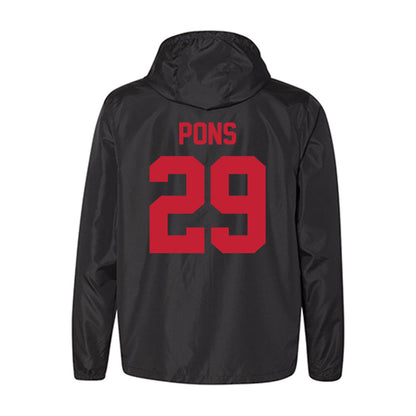 New Mexico - NCAA Men's Basketball : Timeo Pons - Windbreaker-1