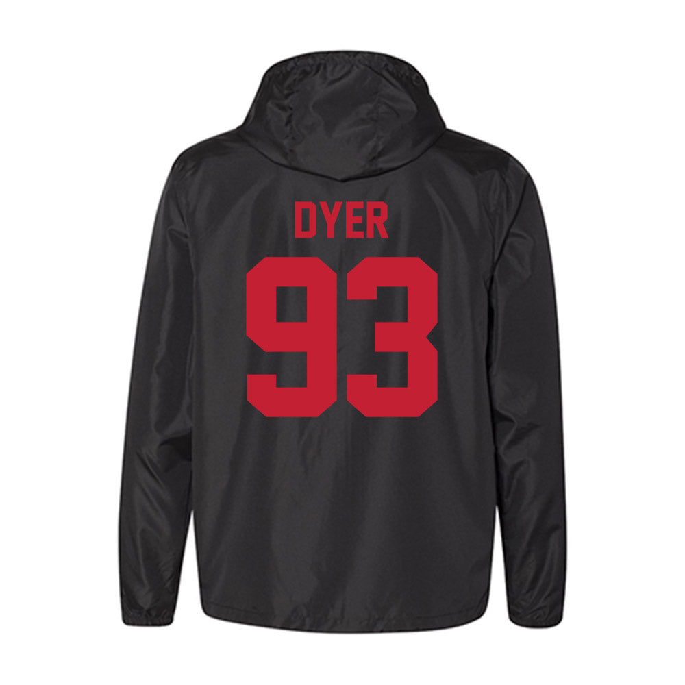 New Mexico - NCAA Football : Deven Dyer - Windbreaker-1