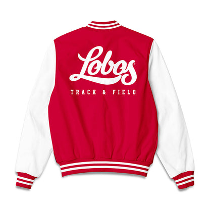 New Mexico - NCAA Women's Track & Field : Alyssa Gregory - Bomber Jacket-1