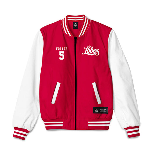 New Mexico - NCAA Women's Basketball : Kaia Foster - Bomber Jacket-0