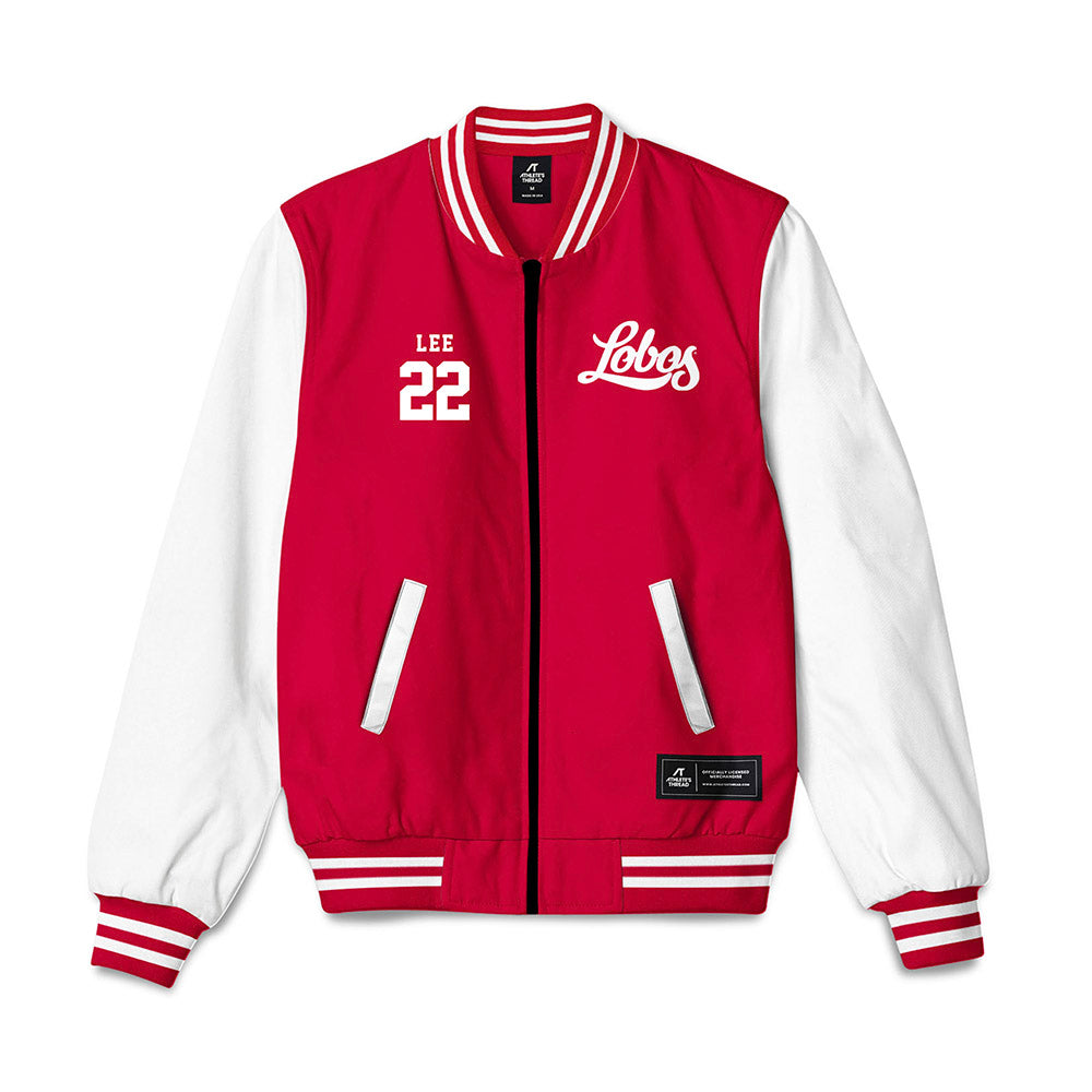 New Mexico - NCAA Baseball : Seth Lee - Bomber Jacket-0