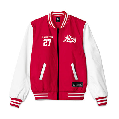 New Mexico - NCAA Football : Brannon Hampton - Bomber Jacket-0