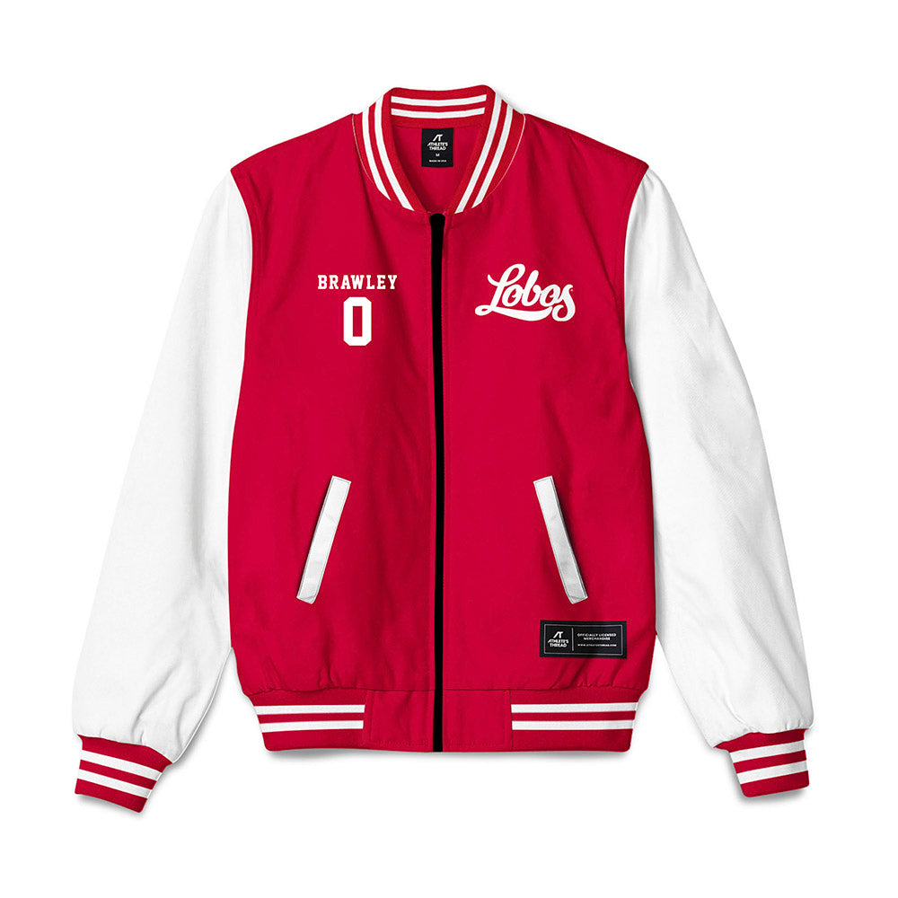 New Mexico - NCAA Football : Austin Brawley - Bomber Jacket-0