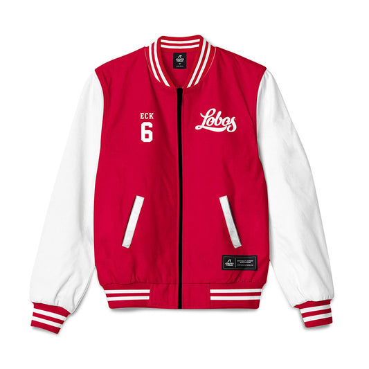 New Mexico - NCAA Football : Jaxton Eck - Bomber Jacket-0