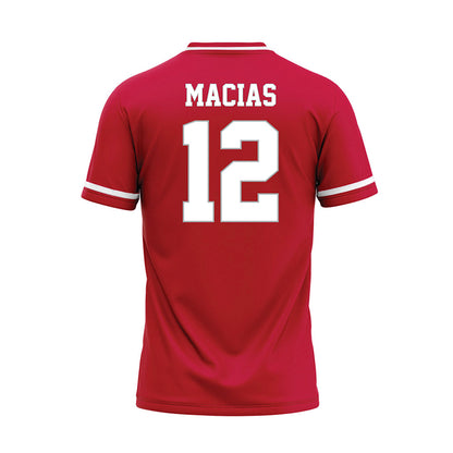 New Mexico - NCAA Softball : Melanie Macias - Red Jersey-1