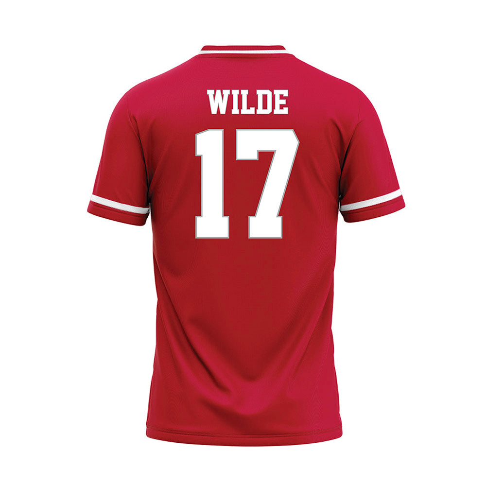 New Mexico - NCAA Softball : Alexa Wilde - Red Jersey-1