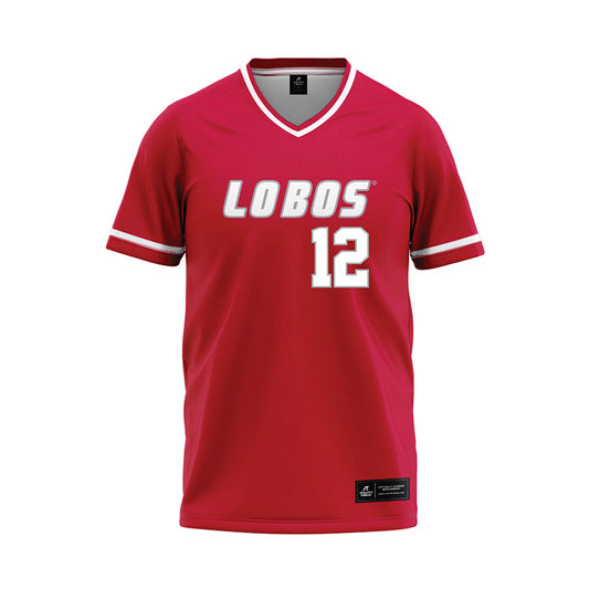 New Mexico - NCAA Softball : Melanie Macias - Red Jersey-0