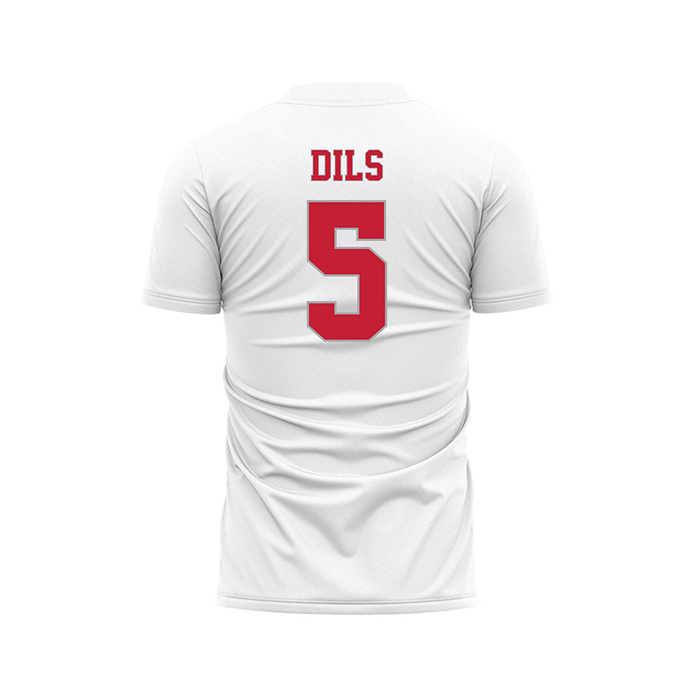 New Mexico - NCAA Women's Soccer : Ayla Dils - White Soccer Jersey-1