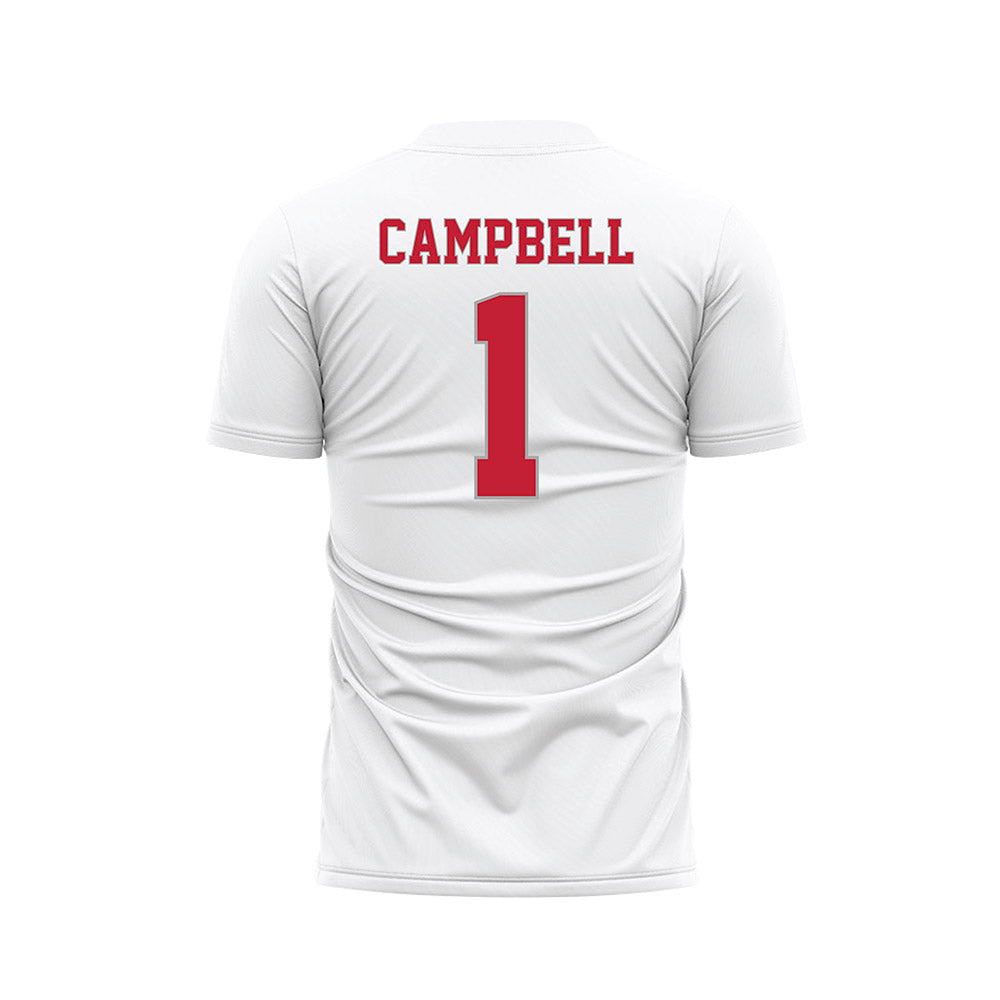 New Mexico - NCAA Women's Soccer : Alyson Campbell - White Soccer Jersey-1