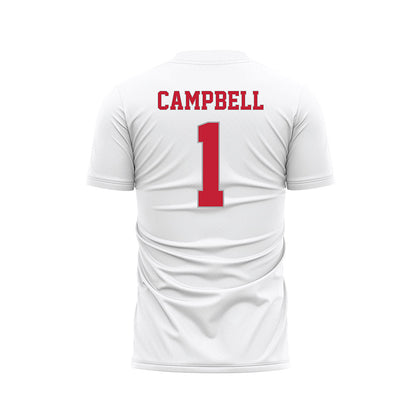 New Mexico - NCAA Women's Soccer : Alyson Campbell - White Soccer Jersey-1