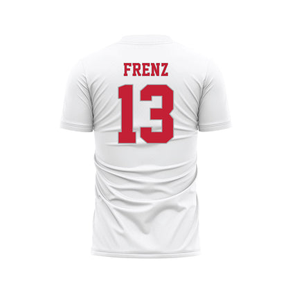 New Mexico - NCAA Women's Soccer : Celina Frenz - White Soccer Jersey-1