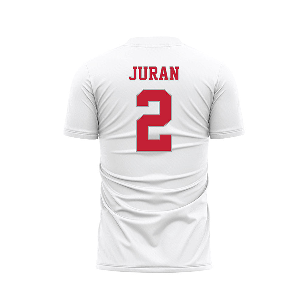 New Mexico - NCAA Women's Soccer : Morgan Juran - White Soccer Jersey-1