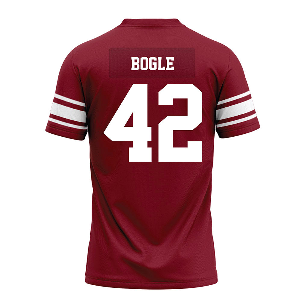 Arkansas - NCAA Football : Ben Bogle - Cardinal Premium Football Jersey-1
