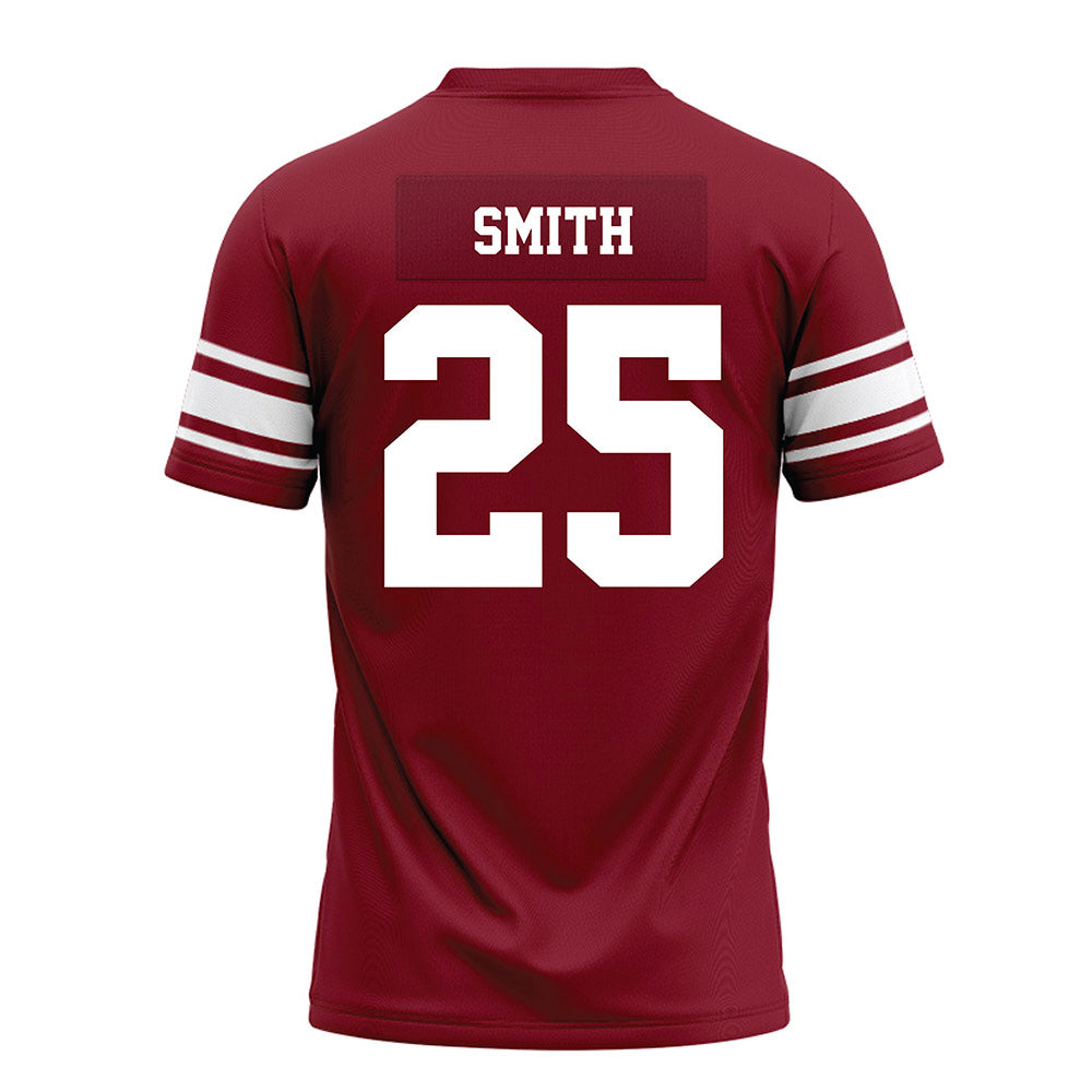 Arkansas - NCAA Football : Ja’Quavion Smith - Cardinal Premium Football Jersey-1