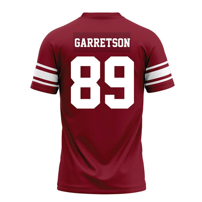 Arkansas - NCAA Football : Gavin Garretson - Cardinal Premium Football Jersey-1
