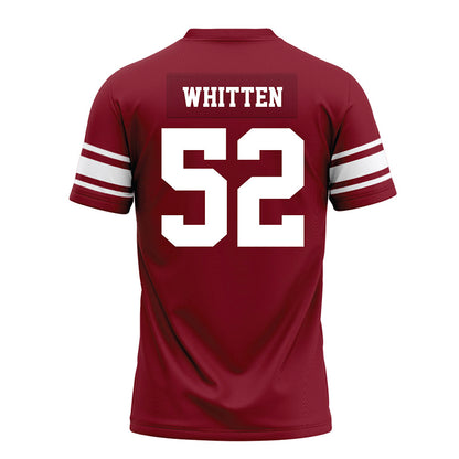 Arkansas - NCAA Football : Donovan Whitten - Cardinal Premium Football Jersey