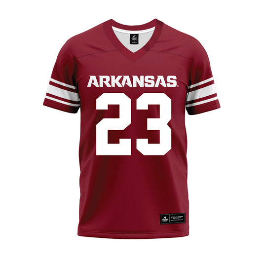 Arkansas - NCAA Football : Ian Williams - Cardinal Premium Football Jersey-0