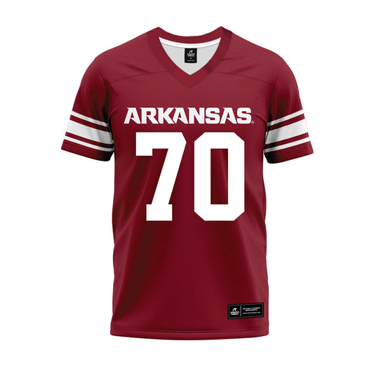 Arkansas - NCAA Football : Dan Grein - Cardinal Premium Football Jersey-0