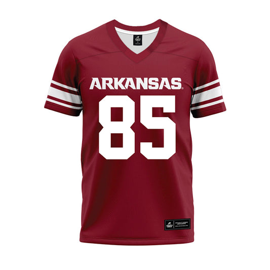 Arkansas - NCAA Football : Ty Lockwood - Cardinal Premium Football Jersey-0