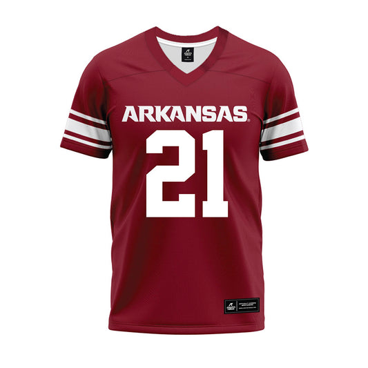 Arkansas - NCAA Football : Jasper Parker - Cardinal Premium Football Jersey-0