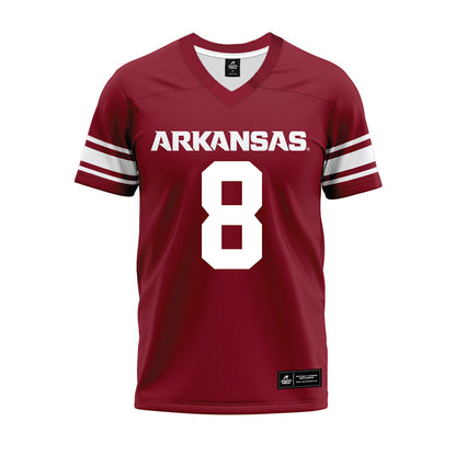 Arkansas - NCAA Football : Phoenix Jackson - Cardinal Premium Football Jersey-0