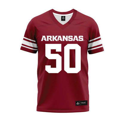 Arkansas - NCAA Football : Kobe Branham - Cardinal Premium Football Jersey